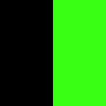 Negro - Verde flúor